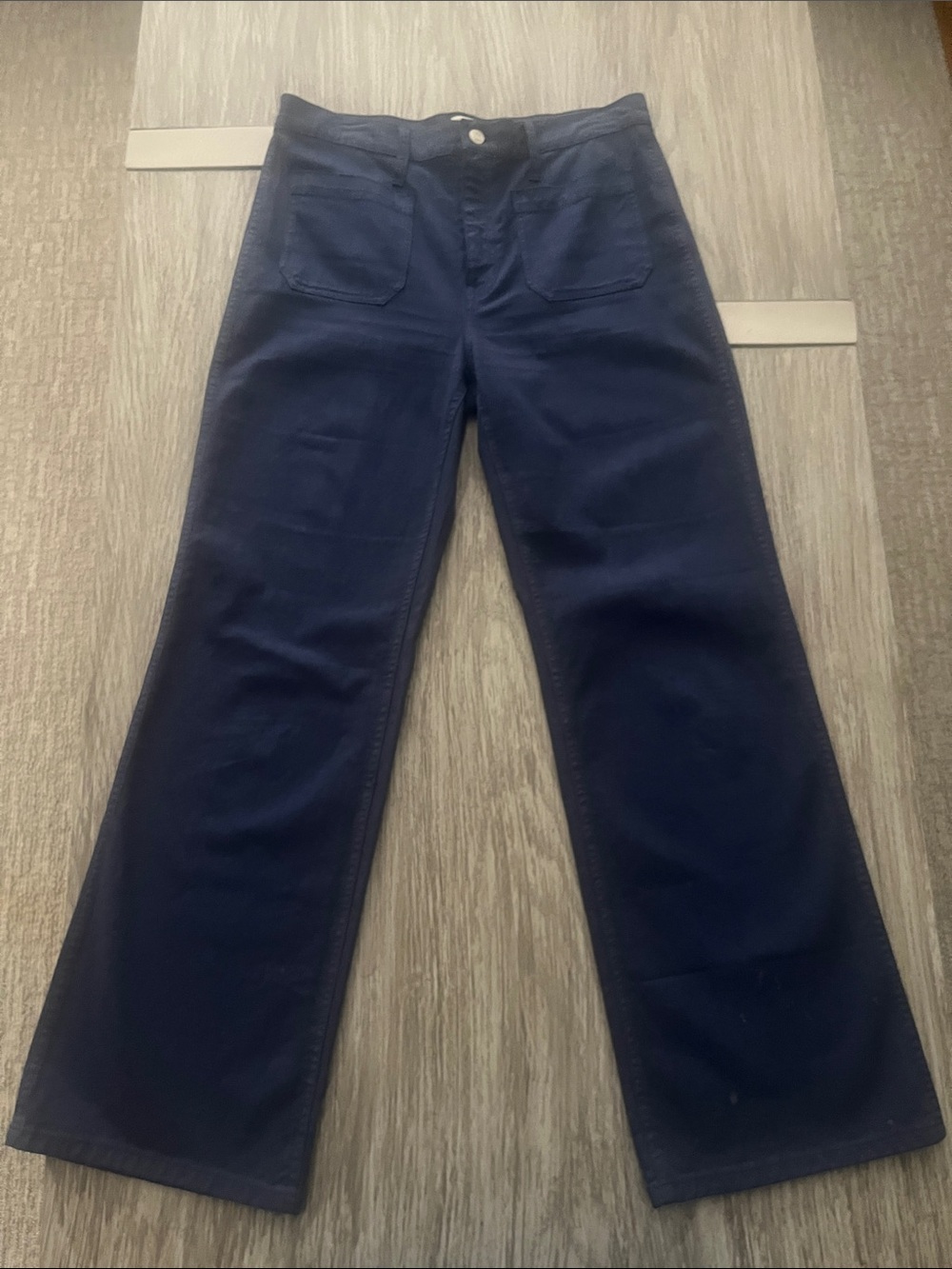 J. Crew Navy Wide-Leg Jeans